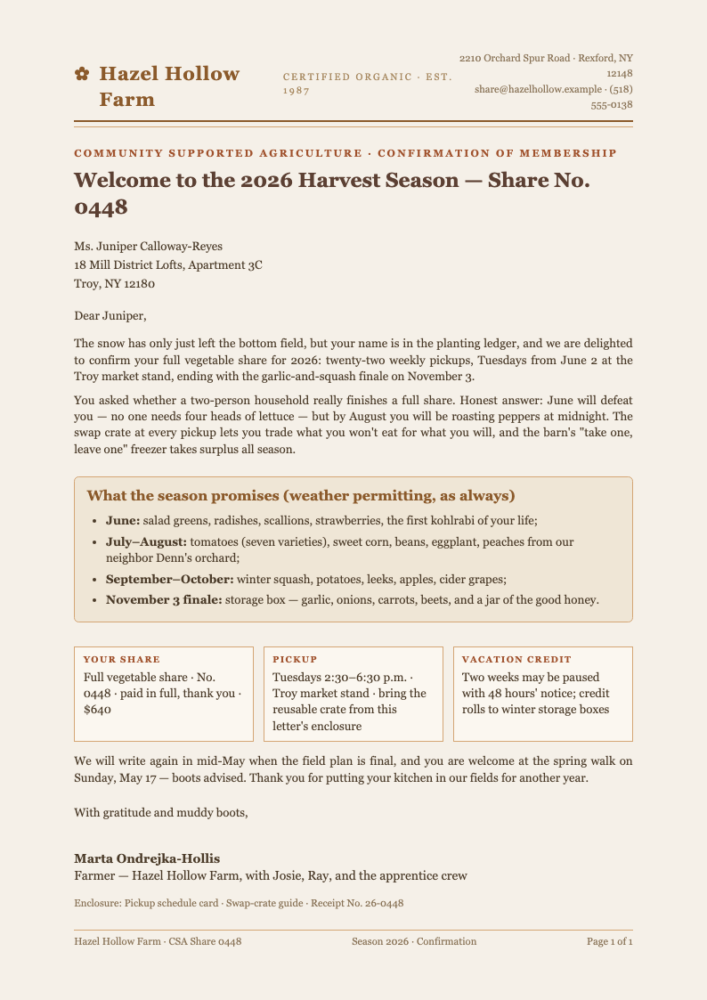 Earth Tone Formal Letter